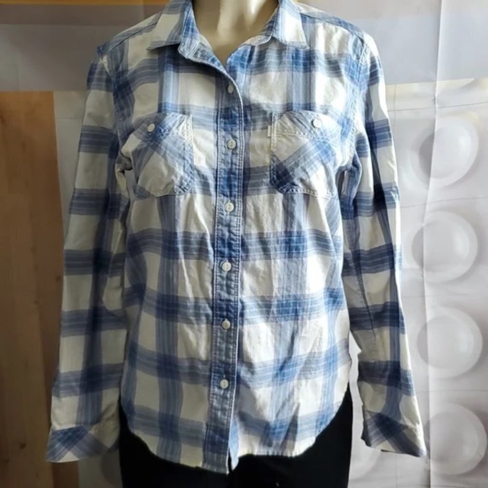 Levi’s Boyfriend Button Long Sleeve Top size S
